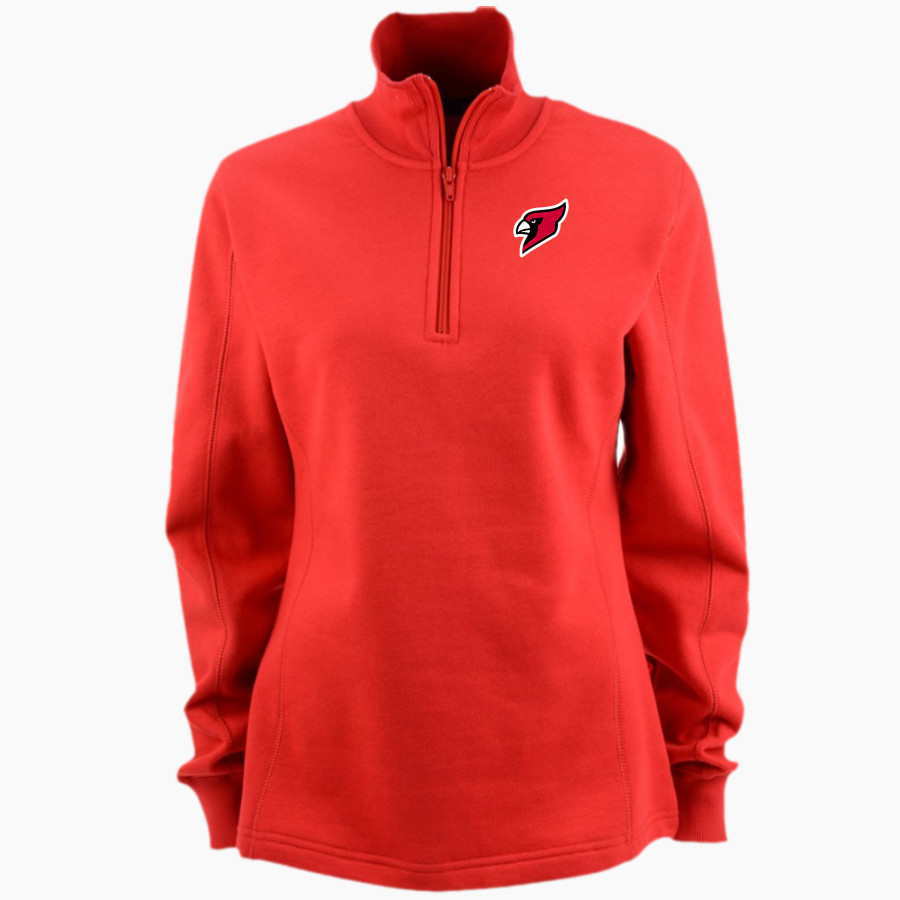 BANGOR HIGH SCHOOL CARDINALS <span class="pdp-name-mascot">BANGOR CARDINALS</span> Sport-Tek Women's 1/4 Zip Pullover