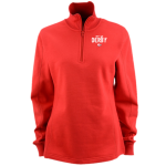 DERBY HIGH SCHOOL RED RAIDERS <span class="pdp-name-mascot">DERBY RED RAIDERS</span> Sport-Tek Women's 1/4 Zip Pullover Front Thumbnail