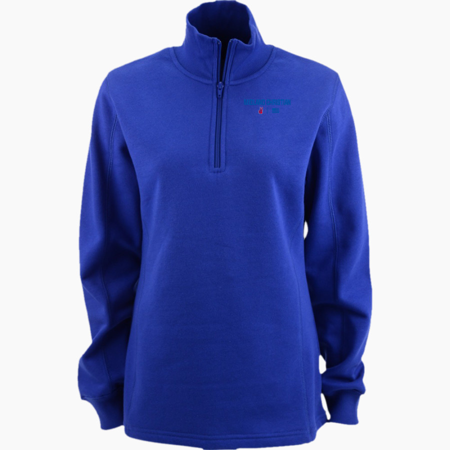 MIDLAND CHRISTIAN SCHOOL MUSTANGS Sport-Tek Women's 1/4 Zip Pullover
