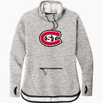St. Cloud State University The Official Online Store <span class="pdp-name-mascot">St. Cloud State Huskies</span> Sport-Tek Women's Triumph Cowl Neck Pullover Front Thumbnail