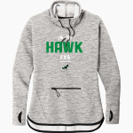 WALL HIGH SCHOOL HAWKS <span class="pdp-name-mascot">WALL HAWKS</span> Sport-Tek Women's Triumph Cowl Neck Pullover Front Thumbnail