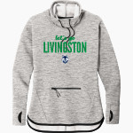 LIVINGSTON COLLEGIATE ACADEMY Wolves Sport-Tek Women's Triumph Cowl Neck Pullover Front Thumbnail