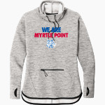 MYRTLE POINT HIGH SCHOOL BOBCATS <span class="pdp-name-mascot">MYRTLE POINT BOBCATS</span> Sport-Tek Women's Triumph Cowl Neck Pullover Front Thumbnail