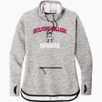 Guilford College Quakers <span class="pdp-name-mascot">GUILFORD COLLEGE Quakers</span> Sport-Tek Women's Triumph Cowl Neck Pullover Front Thumbnail