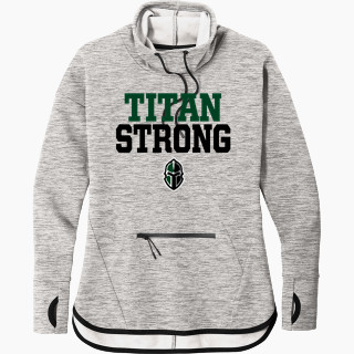 Sport-Tek Women's Triumph Cowl Neck Pullover