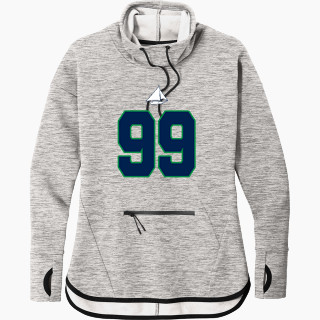 Sport-Tek Women's Triumph Cowl Neck Pullover