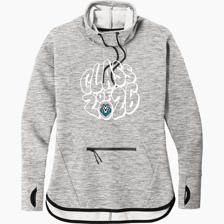 British International School of Washington Sport-Tek Women's Triumph Cowl Neck Pullover