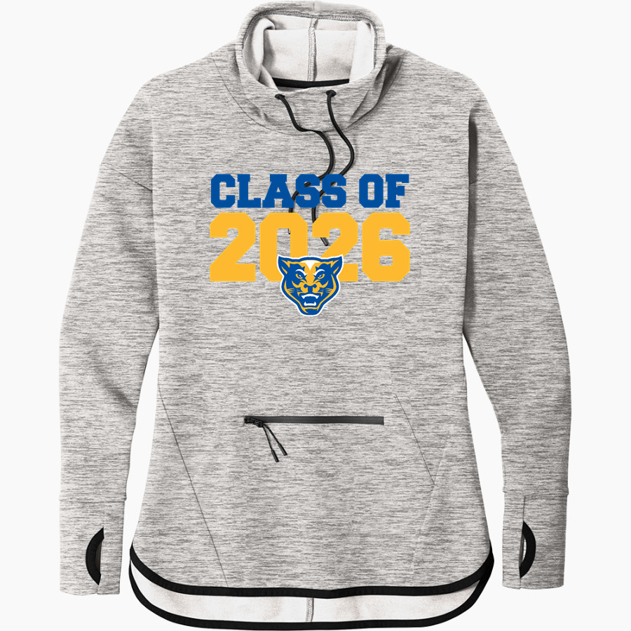 Greenfield Central Cougars Online Store <span class="pdp-name-mascot">Greenfield-Central Cougars</span> Sport-Tek Women's Triumph Cowl Neck Pullover