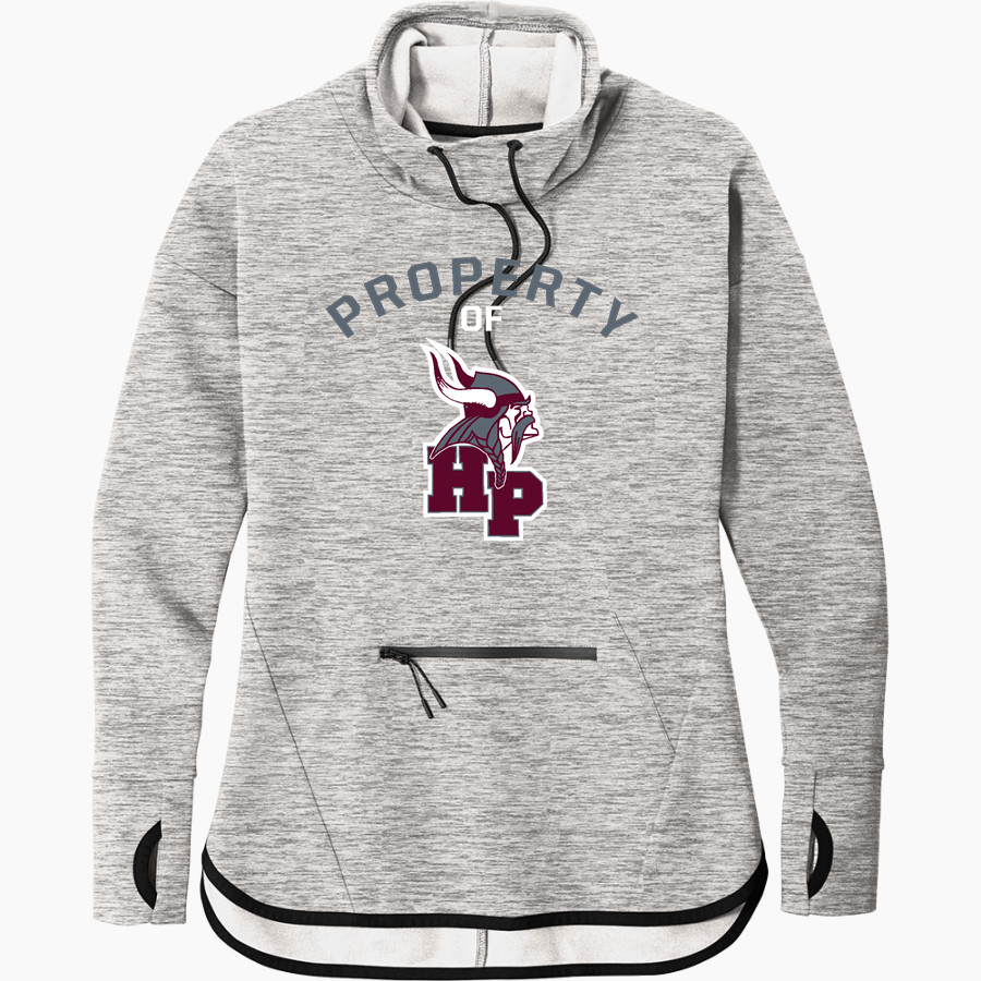 HAZEL PARK HIGH SCHOOL VIKINGS Sport-Tek Women's Triumph Cowl Neck Pullover