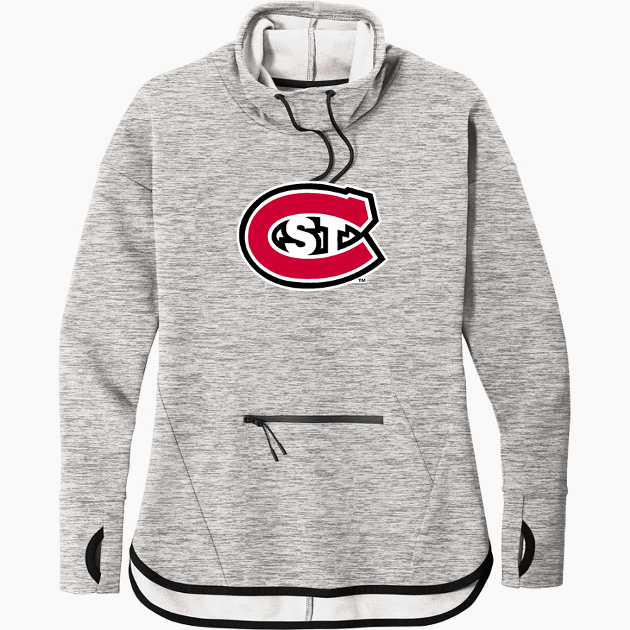 St. Cloud State University The Official Online Store <span class="pdp-name-mascot">St. Cloud State Huskies</span> Sport-Tek Women's Triumph Cowl Neck Pullover