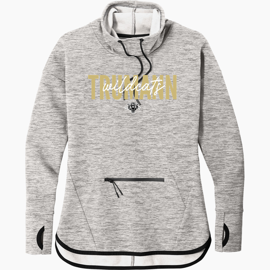 TRUMANN HIGH SCHOOL WILDCATS <span class="pdp-name-mascot">TRUMANN WILDCATS</span> Sport-Tek Women's Triumph Cowl Neck Pullover