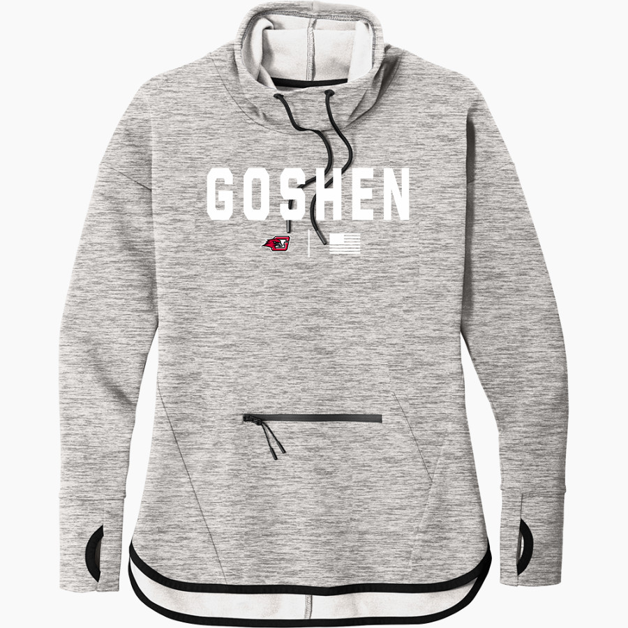 Goshen RedHawks <span class="pdp-name-mascot">Goshen RedHawks</span> Sport-Tek Women's Triumph Cowl Neck Pullover