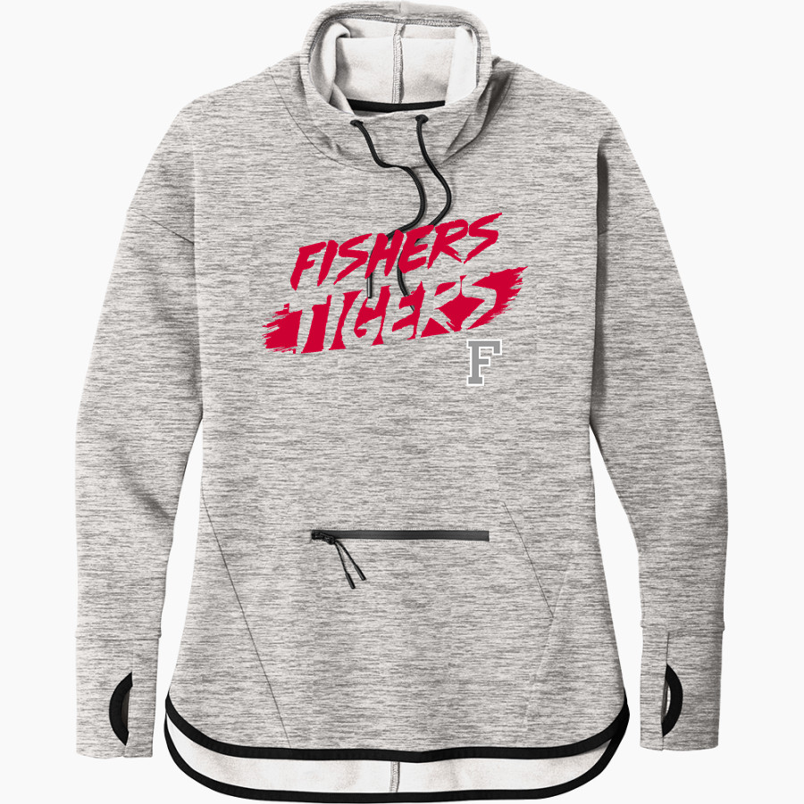 FISHERS HIGH SCHOOL TIGERS <span class="pdp-name-mascot">FISHERS TIGERS</span> Sport-Tek Women's Triumph Cowl Neck Pullover