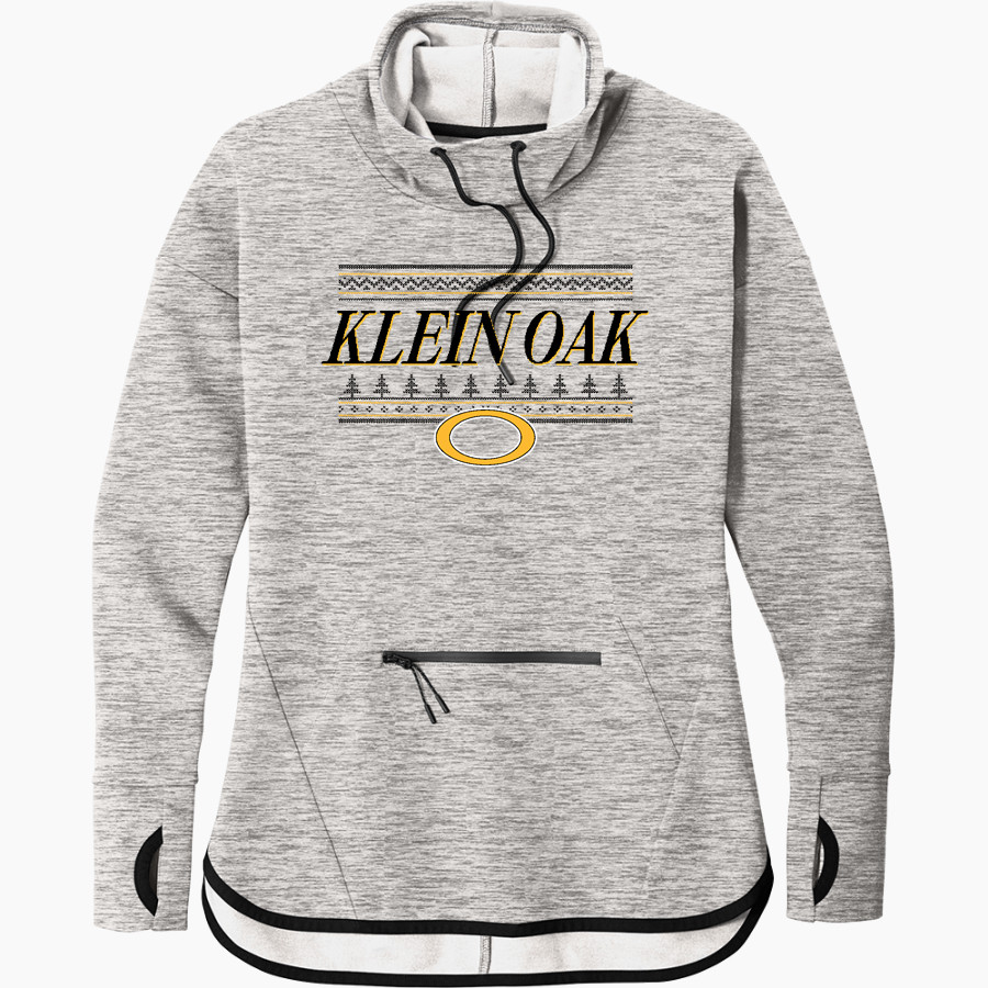 KLEIN OAK HIGH SCHOOL PANTHERS Sport-Tek Women's Triumph Cowl Neck Pullover