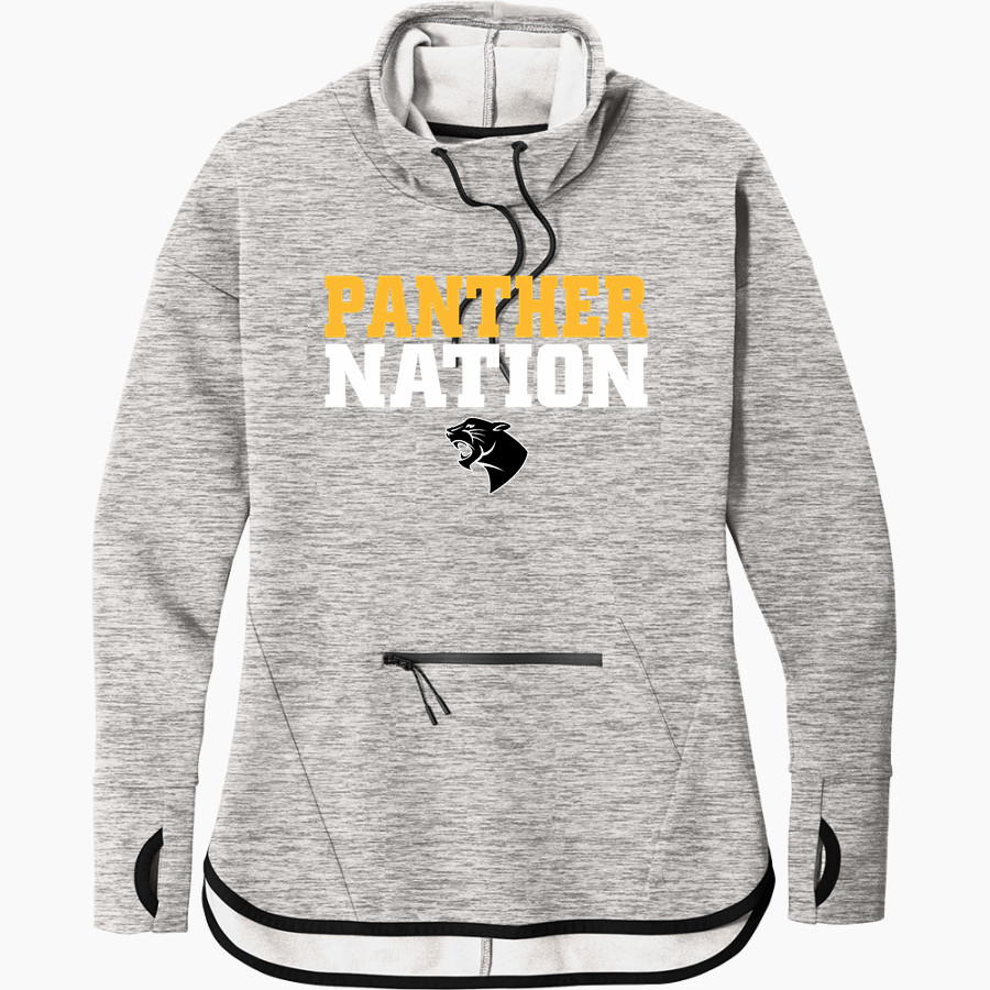 Hyde Park Panthers Sport-Tek Women's Triumph Cowl Neck Pullover