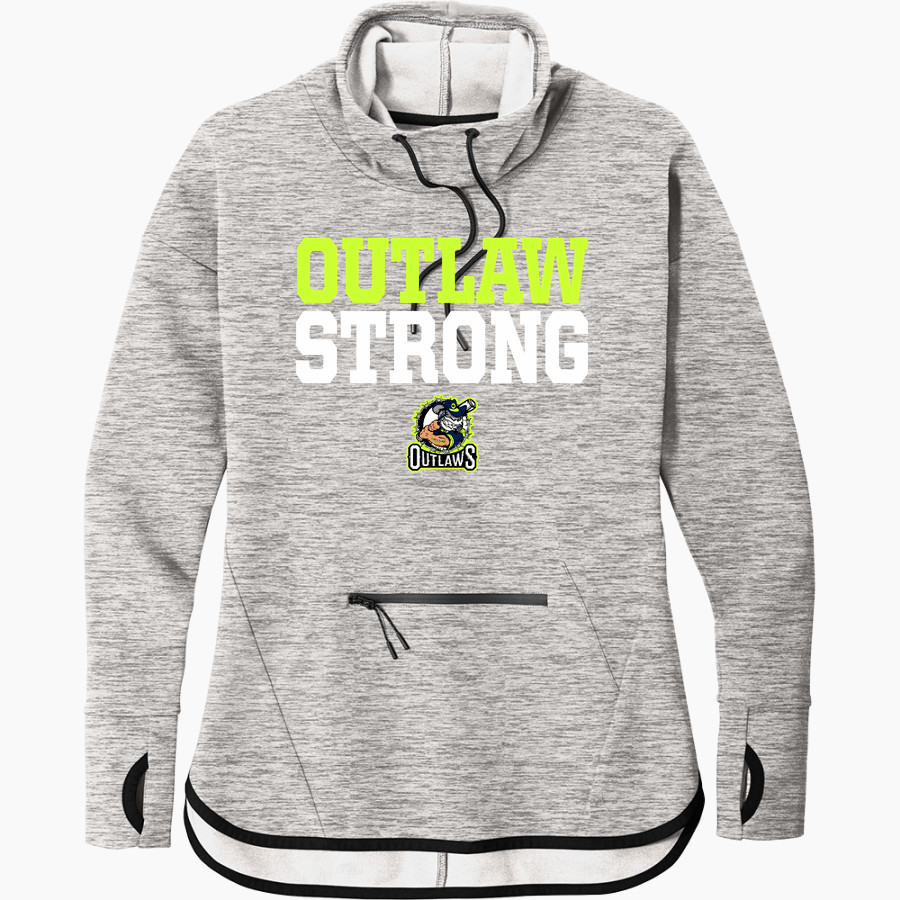Ocean State Outlaws Outlaws <span class="pdp-name-mascot">Ocean State Outlaws</span> Sport-Tek Women's Triumph Cowl Neck Pullover