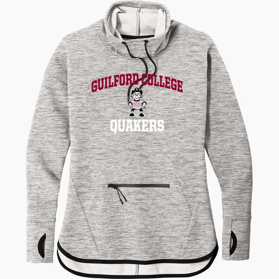 Guilford College Quakers <span class="pdp-name-mascot">GUILFORD COLLEGE Quakers</span> Sport-Tek Women's Triumph Cowl Neck Pullover