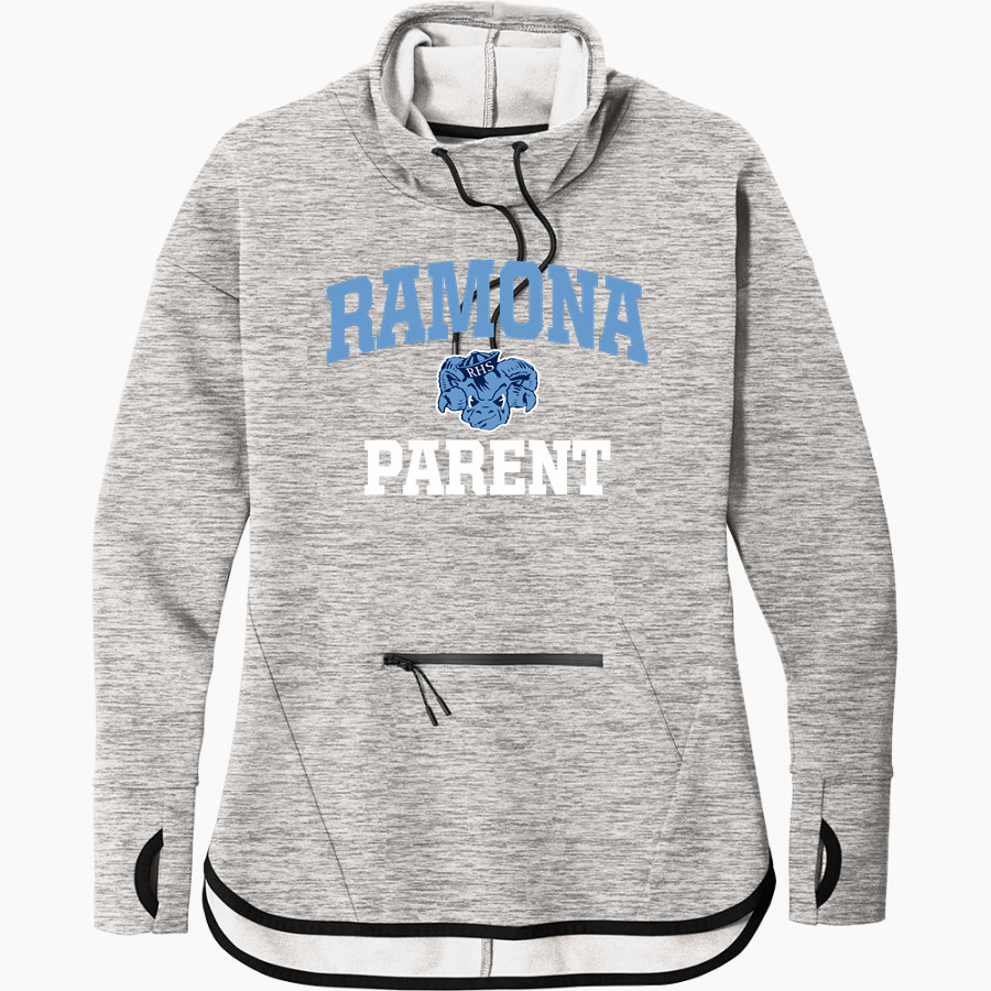 RAMONA HIGH SCHOOL RAMS <span class="pdp-name-mascot">RAMONA RAMS</span> Sport-Tek Women's Triumph Cowl Neck Pullover
