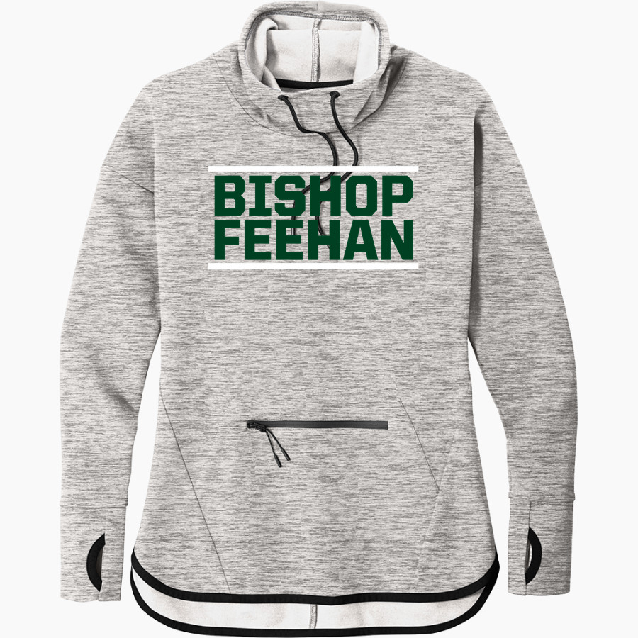 Bishop Feehan Shamrocks <span class="pdp-name-mascot">Bishop Feehan Shamrocks</span> Sport-Tek Women's Triumph Cowl Neck Pullover