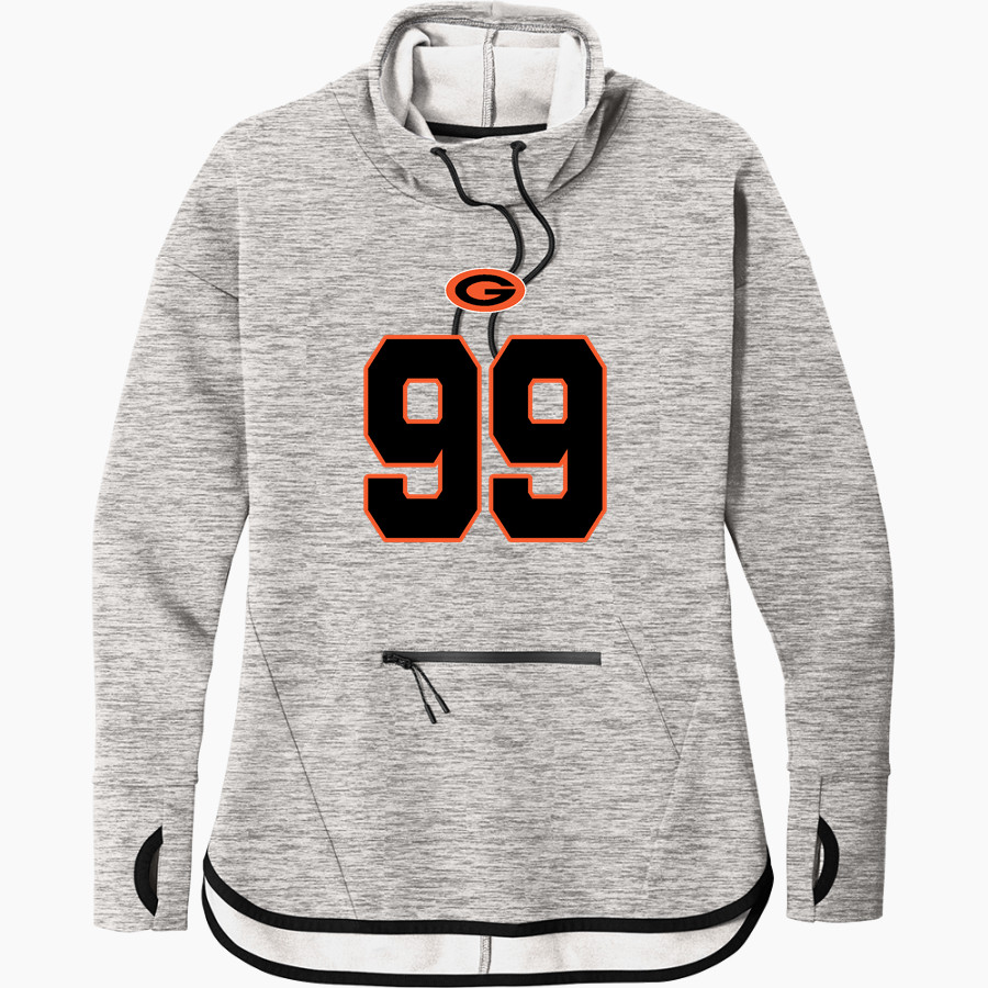 GILMER HIGH SCHOOL BUCKEYES <span class="pdp-name-mascot">GILMER BUCKEYES</span> Sport-Tek Women's Triumph Cowl Neck Pullover