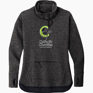 Sport-Tek Women's Triumph Cowl Neck Pullover