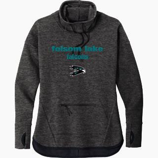 Sport-Tek Women's Triumph Cowl Neck Pullover