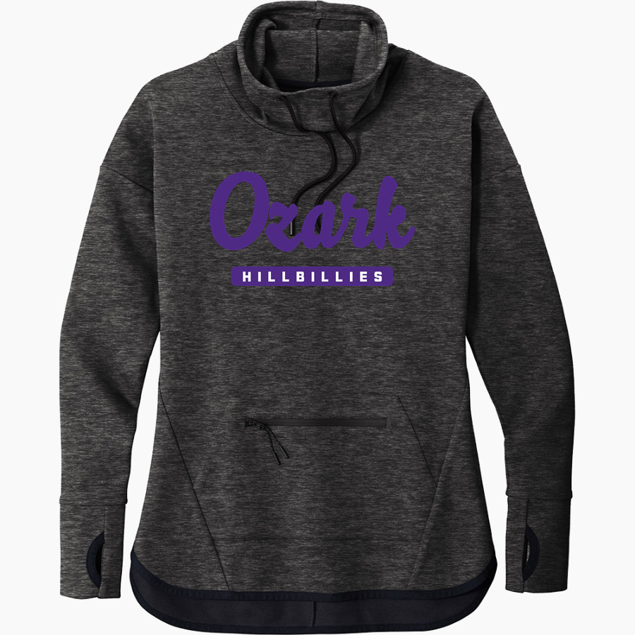 OZARK HIGH SCHOOL HILLBILLIES <span class="pdp-name-mascot">OZARK HILLBILLIES</span> Sport-Tek Women's Triumph Cowl Neck Pullover