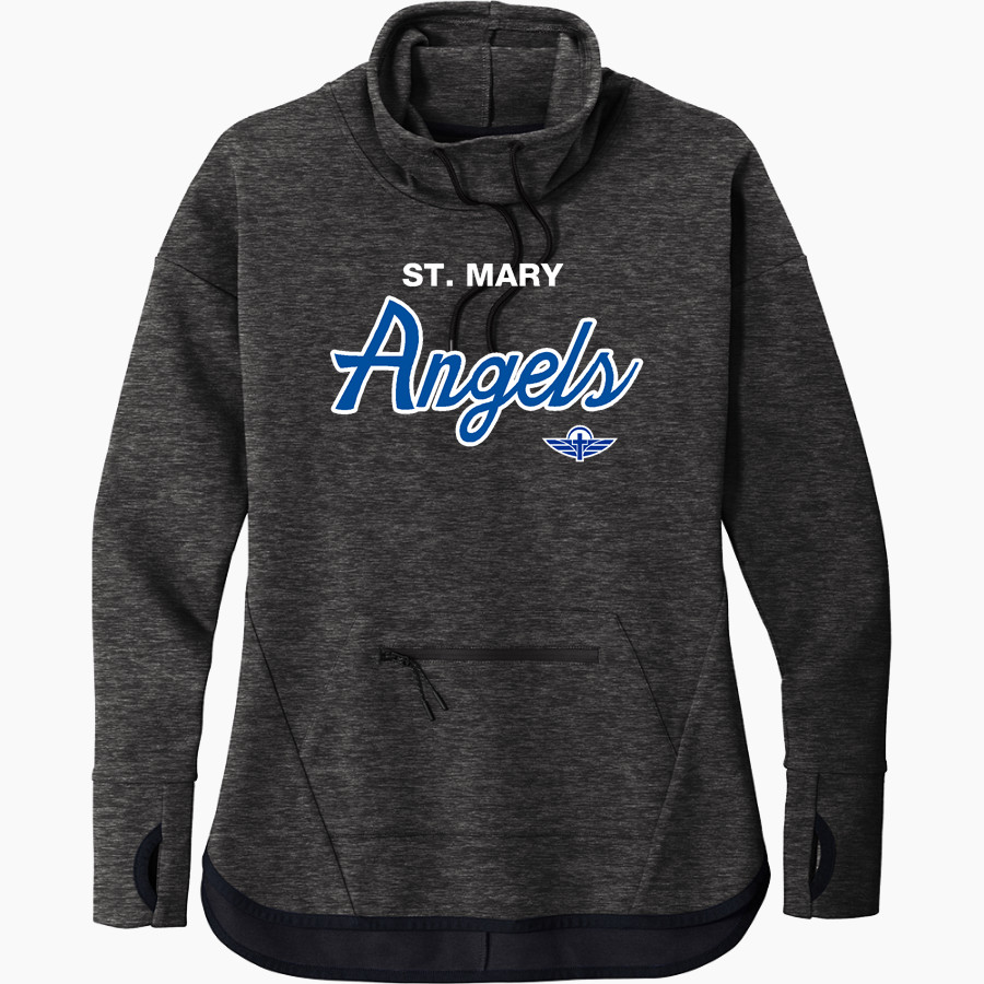St. Mary Angels <span class="pdp-name-mascot">St. Mary Angels</span> Sport-Tek Women's Triumph Cowl Neck Pullover