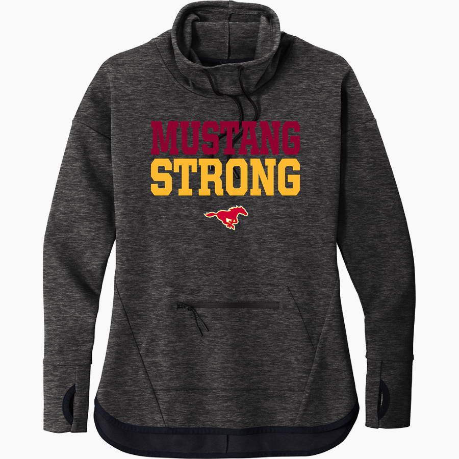 Lincoln Mustangs <span class="pdp-name-mascot">Lincoln Mustangs</span> Sport-Tek Women's Triumph Cowl Neck Pullover