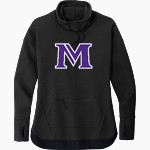 Panther Locker Spirit Wear Store Sport-Tek Women's Triumph Cowl Neck Pullover Front Thumbnail
