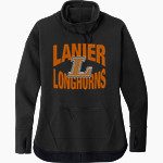 LANIER HIGH SCHOOL LONGHORNS <span class="pdp-name-mascot">LANIER LONGHORNS</span> Sport-Tek Women's Triumph Cowl Neck Pullover Front Thumbnail