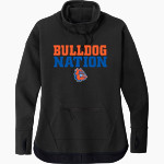 NOTTINGHAM HIGH SCHOOL BULLDOGS Sport-Tek Women's Triumph Cowl Neck Pullover Front Thumbnail