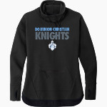 DOMINION CHRISTIAN HIGH SCHOOL KNIGHTS <span class="pdp-name-mascot">DOMINION CHRISTIAN KNIGHTS</span> Sport-Tek Women's Triumph Cowl Neck Pullover Front Thumbnail