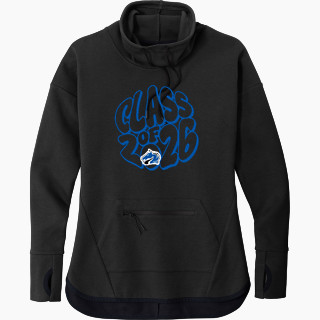 Sport-Tek Women's Triumph Cowl Neck Pullover