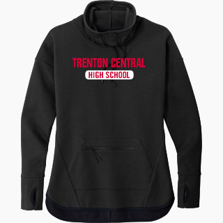 Sport-Tek Women's Triumph Cowl Neck Pullover