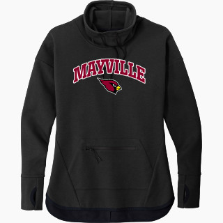 Sport-Tek Women's Triumph Cowl Neck Pullover