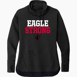 Sport-Tek Women's Triumph Cowl Neck Pullover