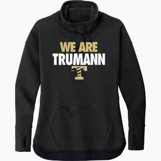 Sport-Tek Women's Triumph Cowl Neck Pullover