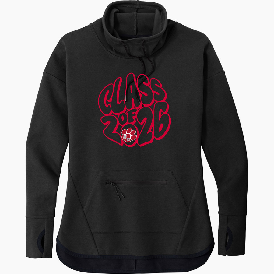 Hillsboro-Deering School District HILLCAT PRIDE <span class="pdp-name-mascot">Hillsboro-Deering Hillcats</span> Sport-Tek Women's Triumph Cowl Neck Pullover