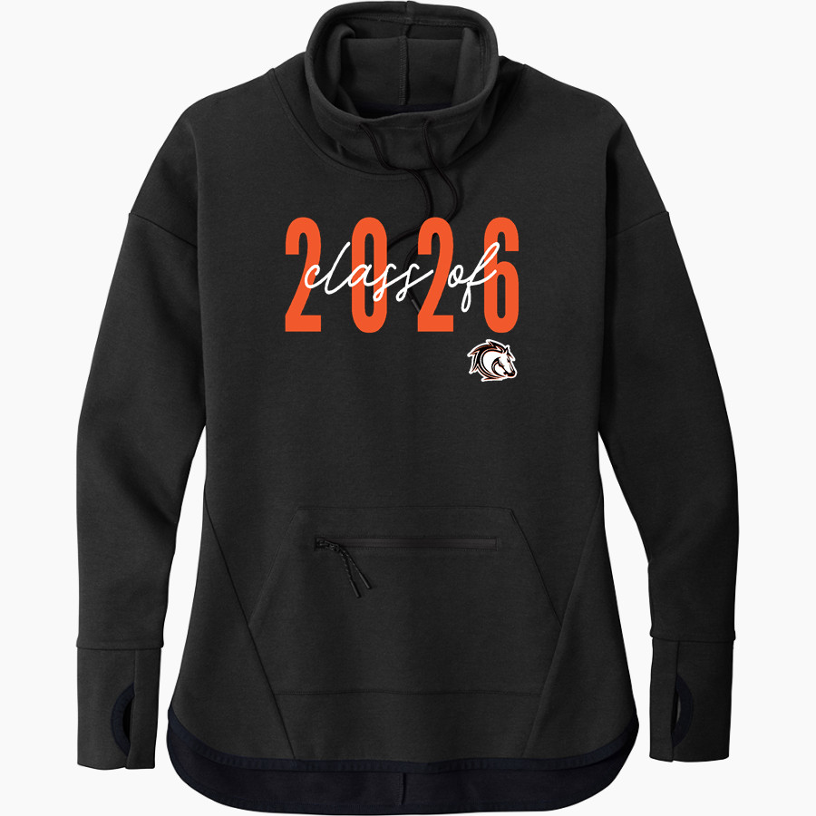 CAHAWBA CHRISTIAN ACADEMY CHARGERS <span class="pdp-name-mascot">CAHAWBA CHARGERS</span> Sport-Tek Women's Triumph Cowl Neck Pullover