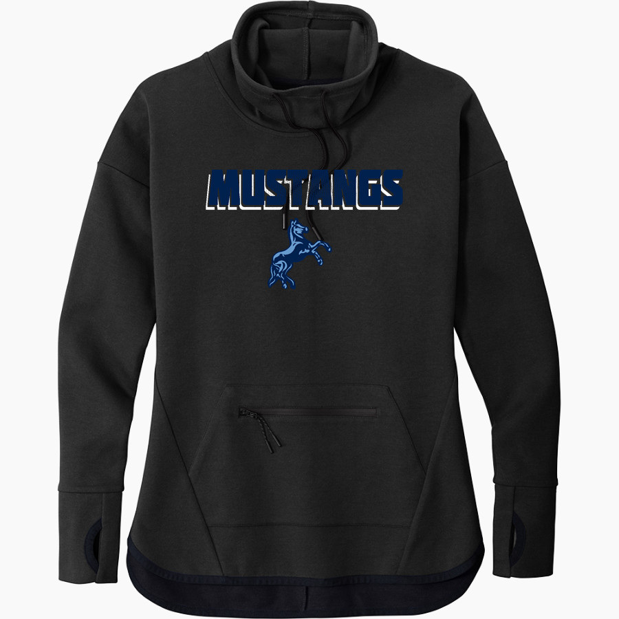 Mannion Mustangs <span class="pdp-name-mascot">Mannion Mustangs</span> Sport-Tek Women's Triumph Cowl Neck Pullover