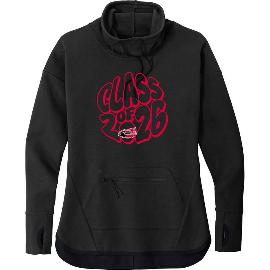 CHADWICK HIGH SCHOOL CARDINALS <span class="pdp-name-mascot">CHADWICK CARDINALS</span> Sport-Tek Women's Triumph Cowl Neck Pullover