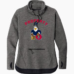 Oswalt Eagles Sport-Tek Women's Triumph Cowl Neck Pullover Front Thumbnail