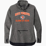 Katz Yeshiva Storm Sport-Tek Women's Triumph Cowl Neck Pullover Front Thumbnail