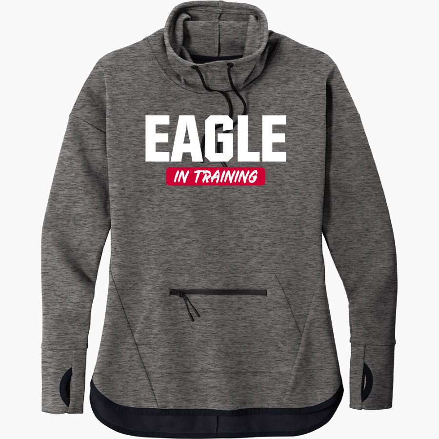 Jupiter Christian Eagles <span class="pdp-name-mascot">Jupiter Eagles</span> Sport-Tek Women's Triumph Cowl Neck Pullover