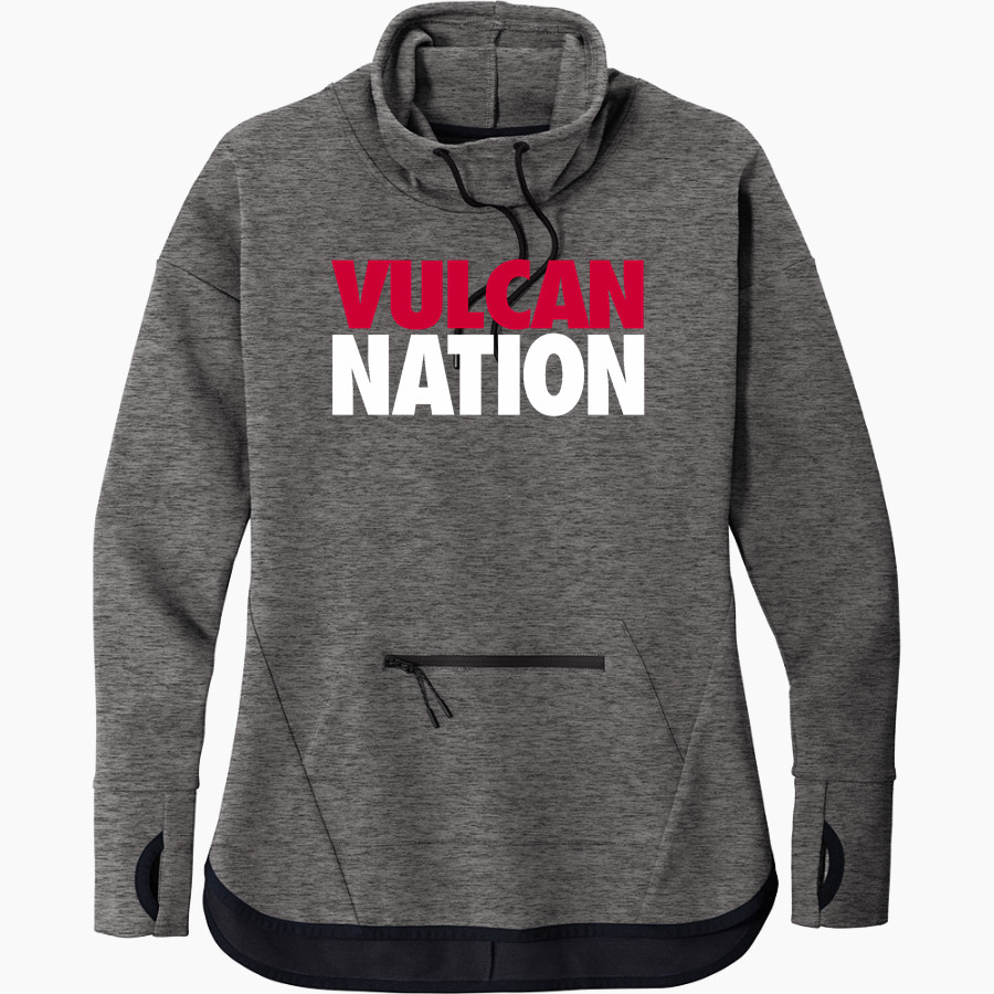 California University of Pennsylvania Sport-Tek Women's Triumph Cowl Neck Pullover