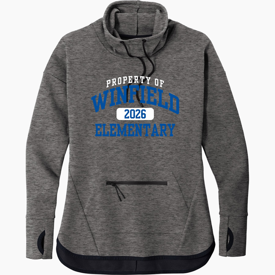 Winfield Elementary Wildcats <span class="pdp-name-mascot">Winfield Elementary Wildcats</span> Sport-Tek Women's Triumph Cowl Neck Pullover