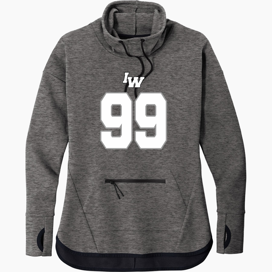 Incarnate Word Shamrocks <span class="pdp-name-mascot">Incarnate Shamrocks</span> Sport-Tek Women's Triumph Cowl Neck Pullover