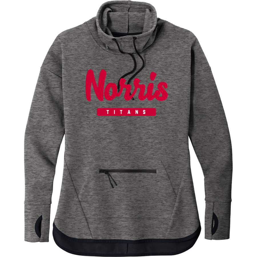 NORRIS HIGH SCHOOL TITANS <span class="pdp-name-mascot">NORRIS TITANS</span> Sport-Tek Women's Triumph Cowl Neck Pullover
