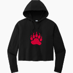 West Oso Bears <span class="pdp-name-mascot">West Oso Bears</span> Sport-Tek Women's PosiCharge Tri-Blend Fleece Midi Hoodie Front Thumbnail